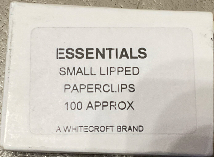 Valuex Paperclip Small Lipped 22Mm Pack 100