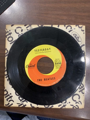 THE BEATLES Yesterday / Act Naturally ORIG 1966 CAPITOL 45 #5498