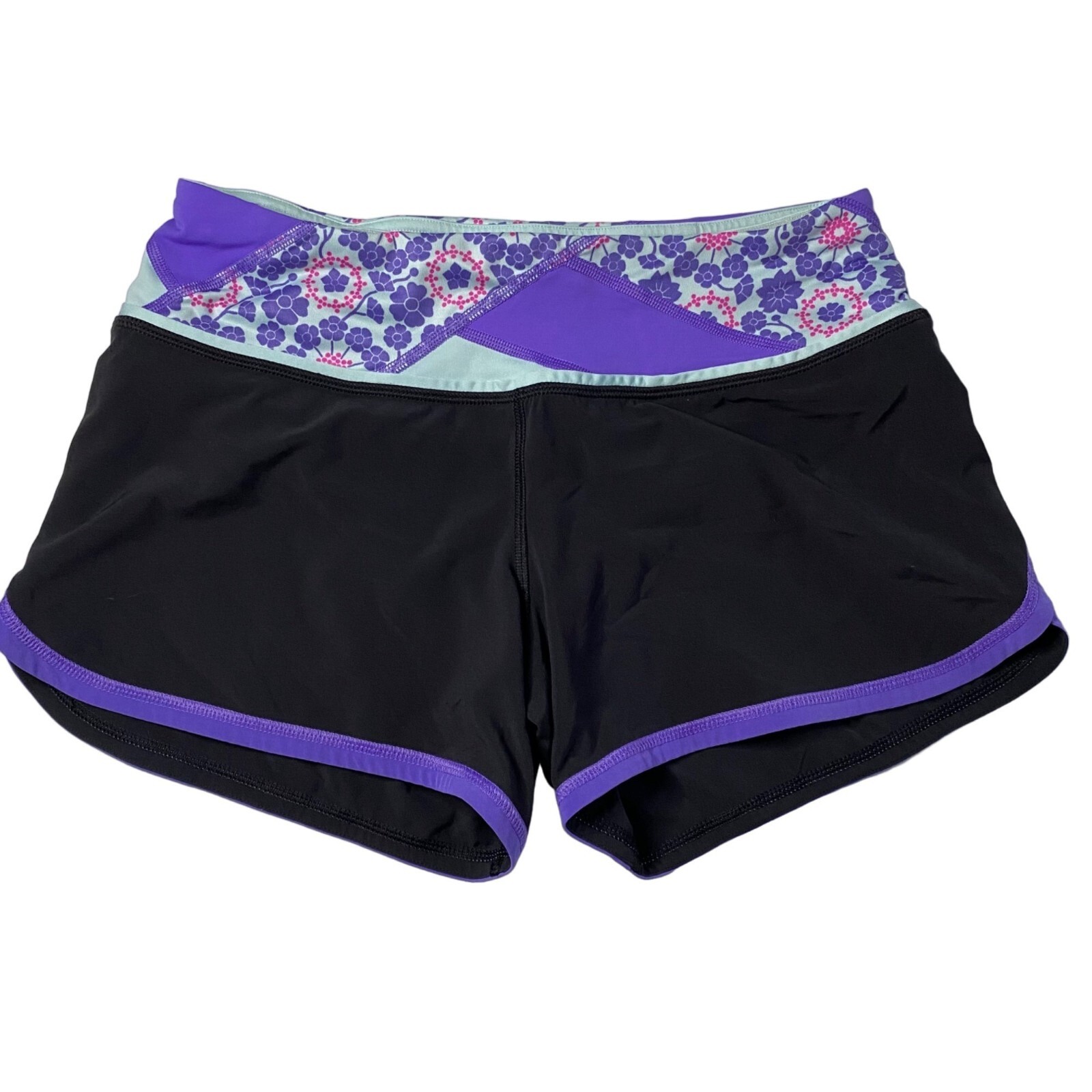 Lululemon Groovy Run Short Black Quilt Summer Pur… - image 1