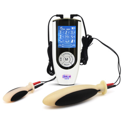 #ad ElectricShock E stim Control Silicone S L Plug Device Therapy Stretcher Enhance $14.25