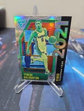 Tyrese Haliburton 2020-21 Flux Freshman Year 2021 Silver Prizm #4 Kings SP