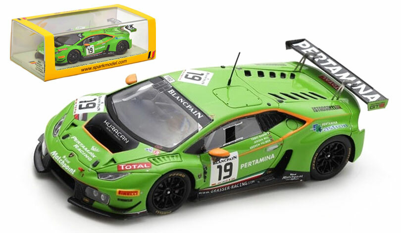 Spark SB282 Lamborghini Huracan GT3 'Grasser Racing' 24H Spa 2015 - 1/43 Scale