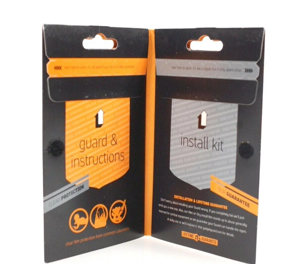 Gadget Guard Wet / Dry Screen Guard Screen Protector For HTC One VX NEW - Image 2 of 2