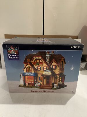 Lemax Carole Towne Normandy Inn Lighted Christmas Bavarian Ale House