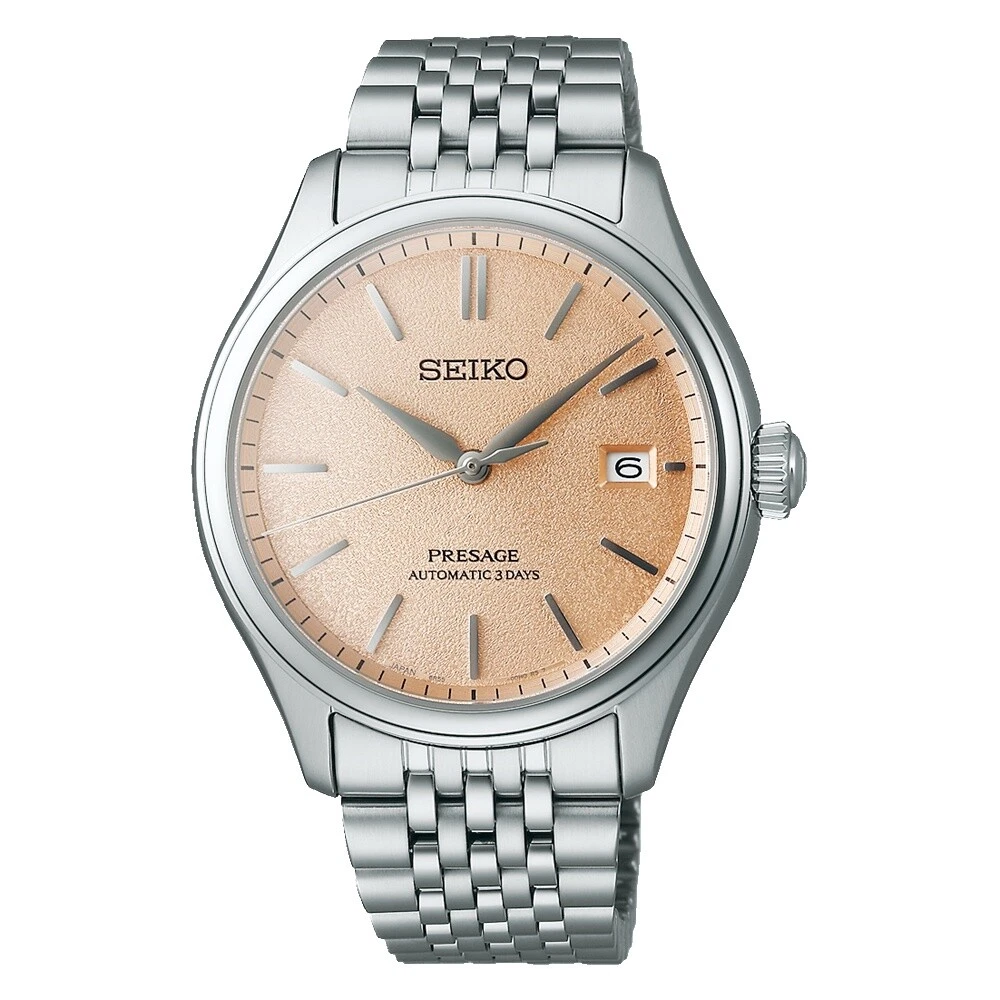 Acero Inoxidable Mecánico (automático) Seiko Presage Relojes de pulsera