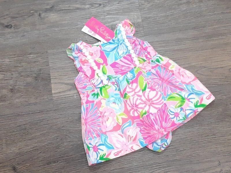 Neu mit Etikett 3-6 Monate Mädchen Baby Annabelle Kleid und Unterhosen nehmen Sie es von Ihrer Mama