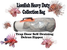 Lionfish Bag Scuba Dive Catch Lion Fish Keeper Hotel Tube Trap Door Lobster Inn
