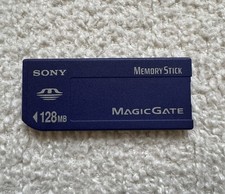 Sony Memory Stick Magic Gate 128MB MSH-128 Camera Memory Card