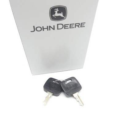 2x Zündschlüssel Schlüssel passend für John Deere 1550 1750 1850 1950 2650 2850