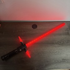 Star Wars Hasbro Red Ultimate FX Light Up Kylo Ren Lightsaber FULLY WORKING VGC