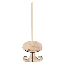 Espositore per ciambelle in legno, snack, caramelle, dessert, buffet di anelli