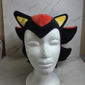 Sonic Shadow Inflatable Kids Costume Headpiece Hat Halloween Cosplay Plush SEGA