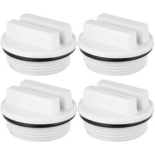 4PCS Pool Spa Threaded 1.5" W/ O-Ring for Swimming Pool Filter Drain Winter Plug