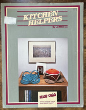Kitchen Helpers - Vintage Macrame Patterns - Casserole  Napkin Holder