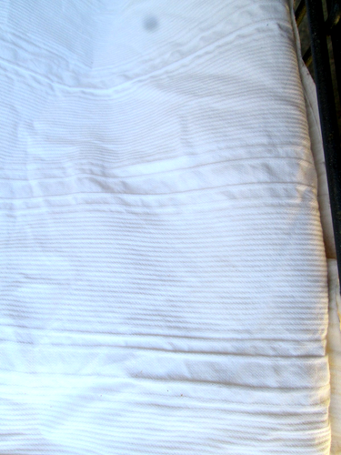LOT OF 4 - Medical Curtain - FOR Hospital/Clinic - WHITE Cotton, Approx. 84x82" - 第 9/10 張圖片