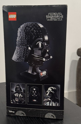 LEGO Star Wars Darth Vader Helmet 75304 Set 834 Pieces 18+ Display Stand