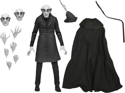 Nosferatu (1922 Movie) 7'' Scale Figures - Ultimate Count Orlok (B&W)