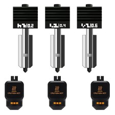 Upgraded 3-Pack Hotend Kit for Bambu Lab P2S/H2D/H2S/H2C 3D Printers
