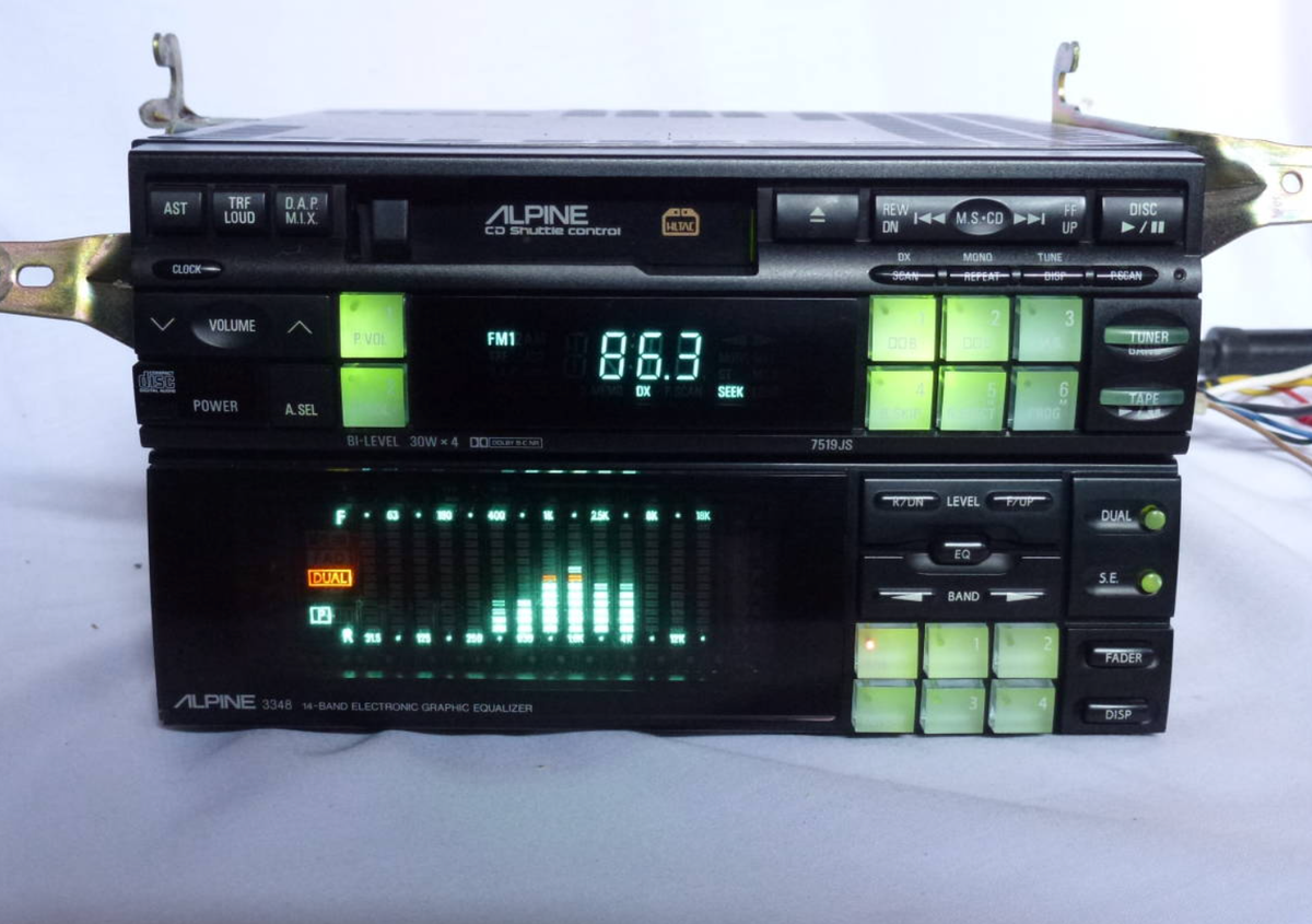 正規品，豊富な】 ALPINE 3348 イコライザー