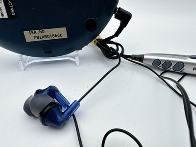 Panasonic SL-CT490 Portable CD Player Blue Anti-Skip w Remote
