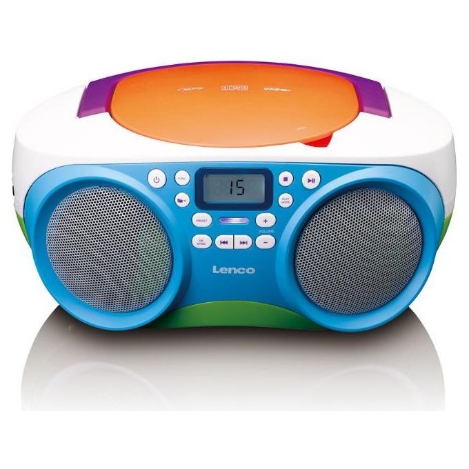 Lenco SCD41 radio Portatile Multicolore - 1