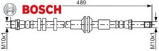 BOSCH 1987481691 Bremsschlauch Hinterachse Hinten für Audi 