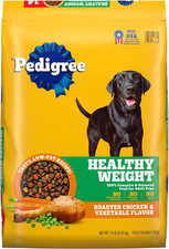 Pedigree Healthy Weight Adult Dry Dog Food, Roasted Chicken and Vegetable Flavor