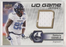2021 Upper Deck CFL UD Game Jersey Davaris Daniels #UD-DA o4u