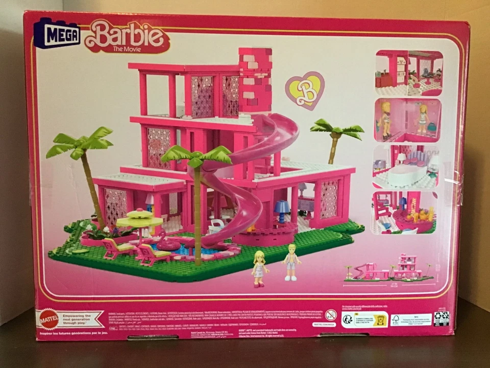 Juego Mattel Barbie Película MEGA Bloque Casa de Sueños Foto 2 de 4