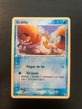 Carte Pokémon : Krabby 66/112 Reverse Ex Rouge Feu Vert Feuille Française