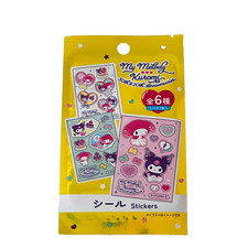 Sanrio My Melody Kuromi 50th 20th Anniversaries Sticker Sheet New Sealed
