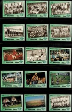 Bhutan 1991 - World Cup Soccer - Set of 15 Stamps - Scott #1028-42 - MNH