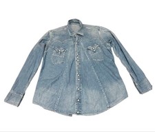 KAPITAL Denim Shirt Blue Size 2 From Japan