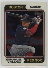 2023 Topps Heritage High Number Chrome 836/999 Enmanuel Valdez #631 6ke