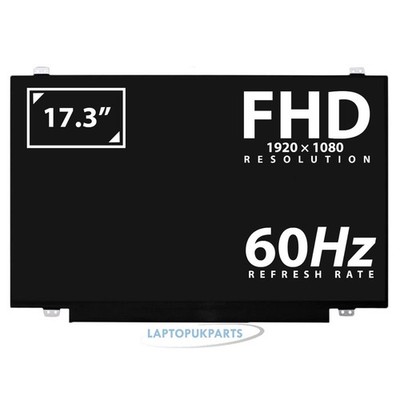 17,3'' 1920 x 1080 (Full HD) IPS für 0XWCYC 30 Pin 60Hz Non-Touch LED LCD Bildschirm