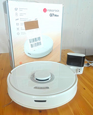 Roborock Q7 Max Staubsaugerroboter Weiß kabellos ohne Beutel mit Ladestation
