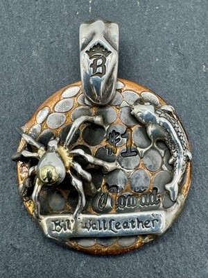Bill Wall Leather Custom #1 ''Nomad'' Superconductor Pendant (2017)