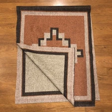 Genuine Pendleton Wool Fabric Heavyweight Wool Remnant for Double Sided Pillow