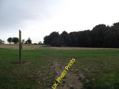 Foto 6x4 Fußweg durch Carlton Park Enderby einst Teil des Geländes c2016