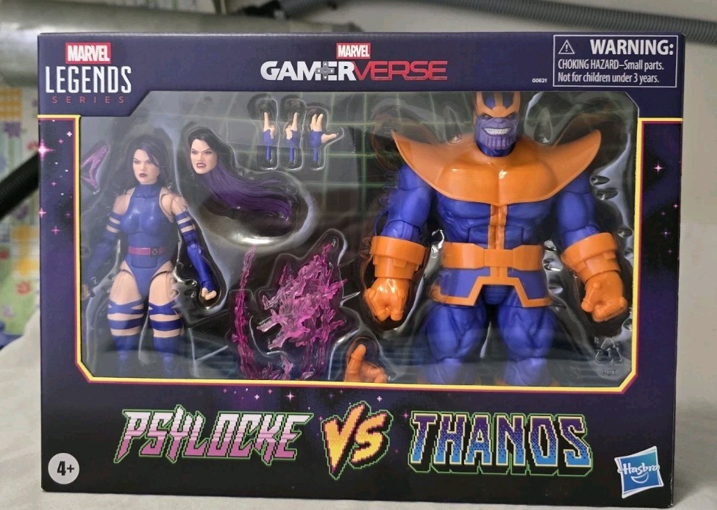 マーベルレジェンド　Psylocke vs Thanos Marvel Legends Series Gamerverse Psylocke vs. Thanos Target