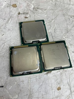 Lot of 3 Intel Core i3-2100