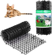 Cat Scat Mat with Spikes 6.5FT Deterrent Mats Plastic 6.5ft Black