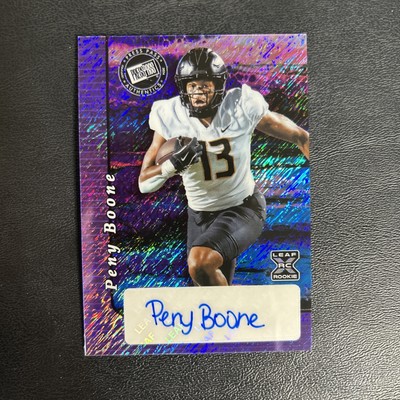2024 Leaf Collective Peny Boone RC Purple Auto /8 UCF 