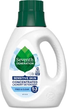 Seventh Generation Concentrated Laundry Detergent Liquid Free & Clear Fragrance