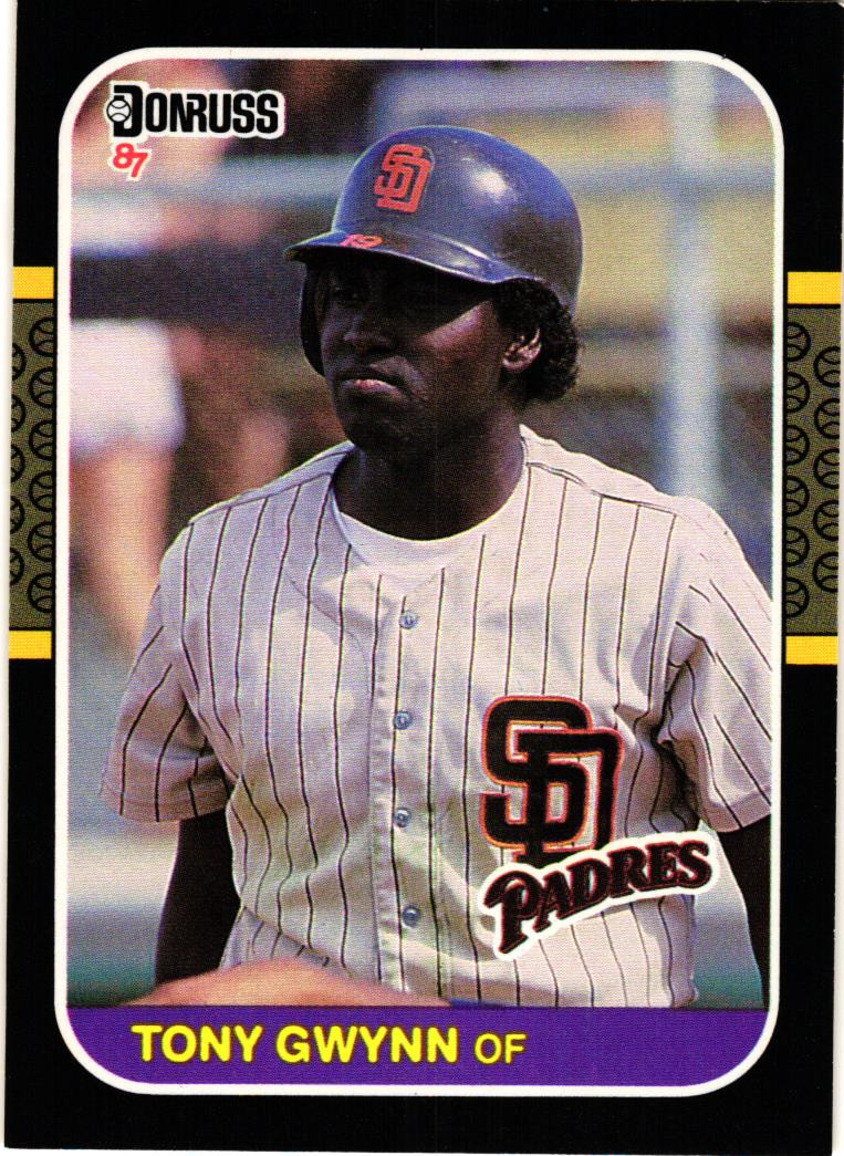1987 Donruss - Tony Gwynn #64 San Diego Padres HOF