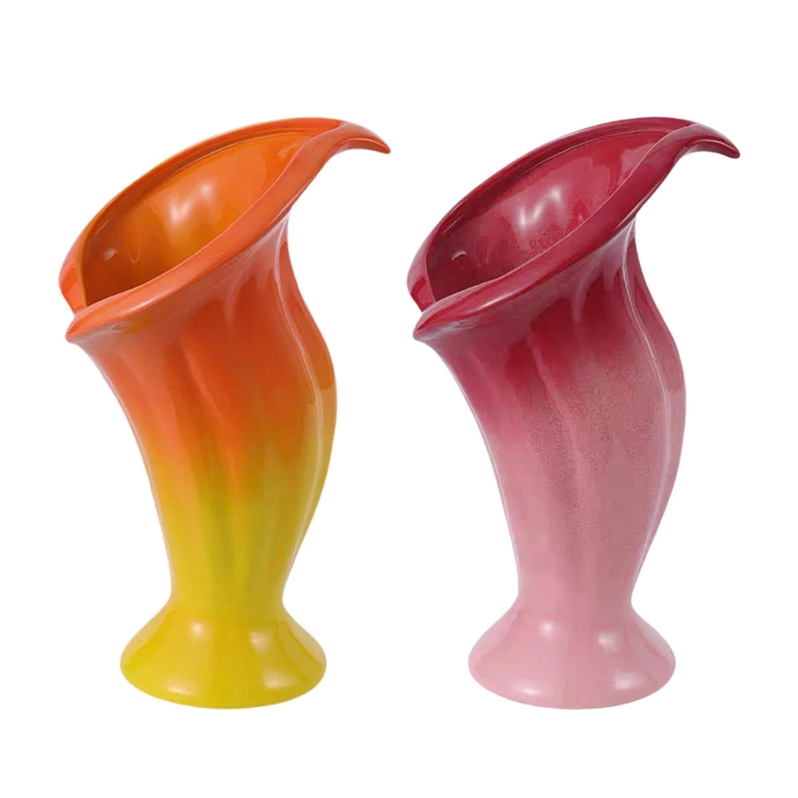 Ceramic Vase Flower Vase Flower Arrangement Flowerpot Decorative Vase for Indoor