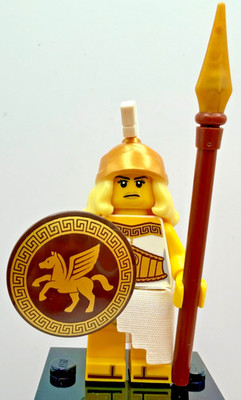 LEGO (71007) CMF Series 12 Battle Goddess Minifigure col12-5 Complete New Castle