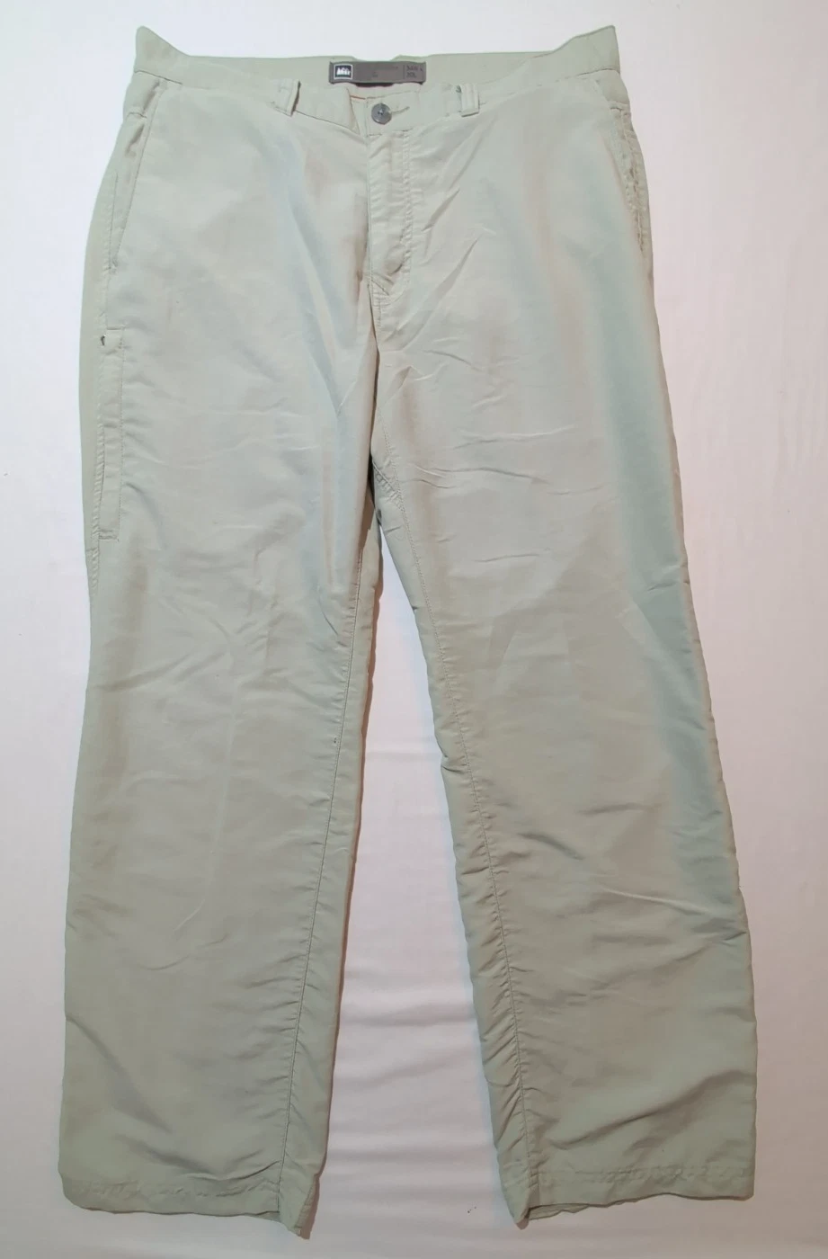 REI Co-op Pants Mens 34x30 Green Trailmade Hiking Outdoor Performance Pockets