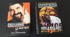 Mick Foley ( Mankind ) WWE 2 Books Autobiographies Hardbacks