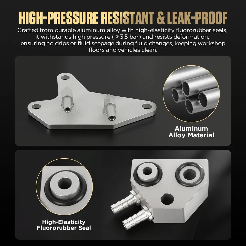 Automatic Transmission Gearbox Oil Filling Change Adapter Special Connector Kit - Image 3 of 4